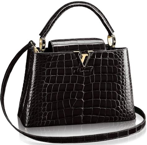 louis vuitton capucines crocodile|louis vuitton capucines pm.